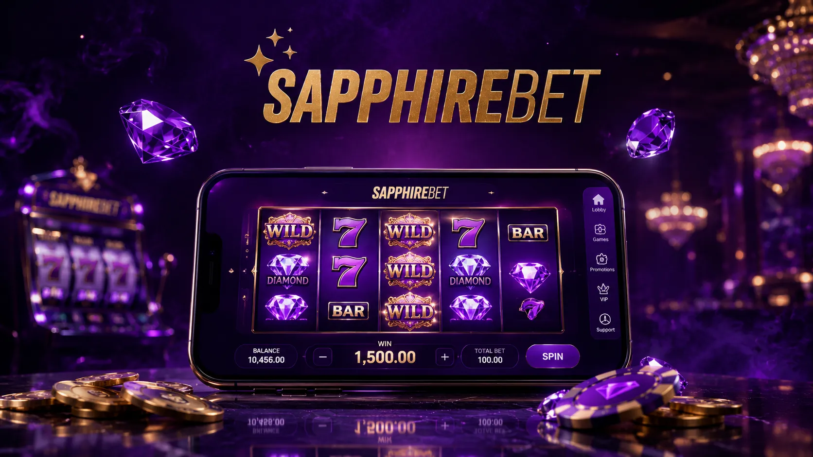 SapphireBet Casino en Dispositivos Móviles