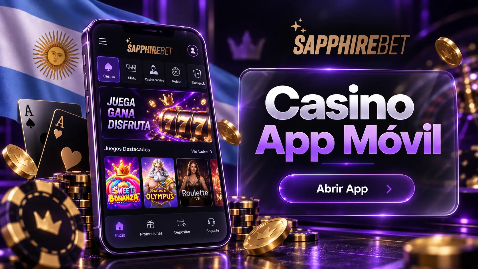 Sapphirebet Casino App Móvil